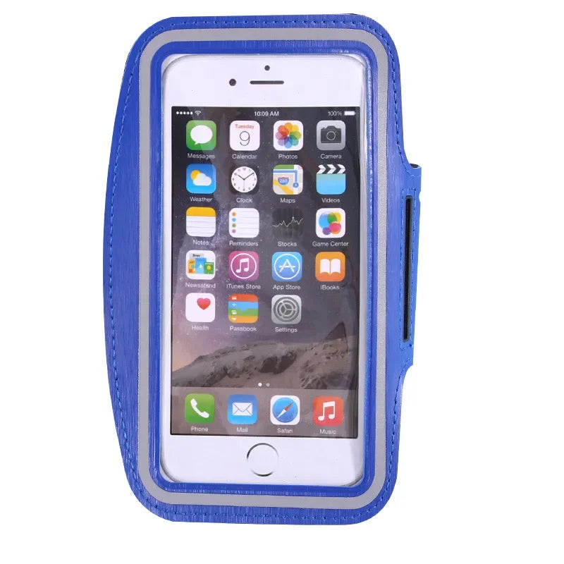 5.5inch Mobile Phone Armband Outdoor Sports Smartphone Holder Gym Running Phone Bag Arm Band Cases for Samsung for IPhone Holder