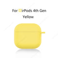 Soft TPU Case For AirPods 4 2024 Silicone Cover For Apple AirPods 4 4th Generation Cases Earphone Protetcive Funda With Hook