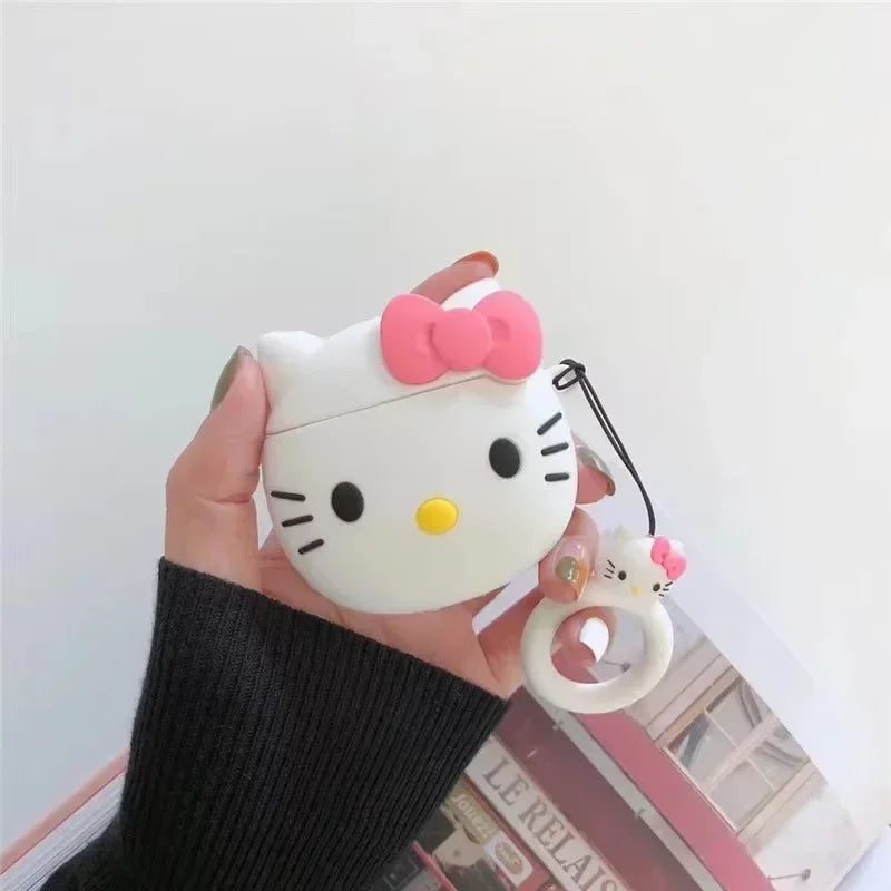 Hello Kitty applies airpods pro2 protective case cartoon 2/3 generation Apple Bluetooth headset charging case protective case