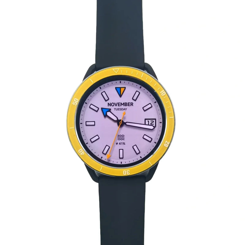 Cover for Xiaomi S3 watch original bezel watch S3 dial yellow black rainbow  Bluetooth version esim version automatic recognit