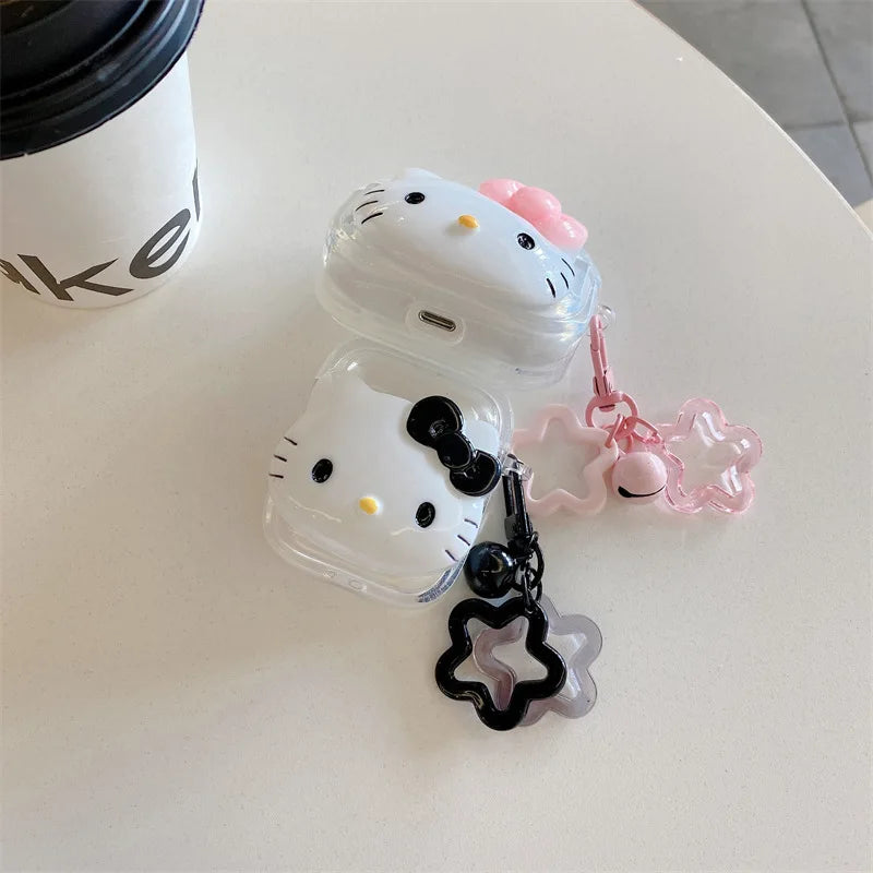 Hello Kitty applies airpods pro2 protective case cartoon 2/3 generation Apple Bluetooth headset charging case protective case