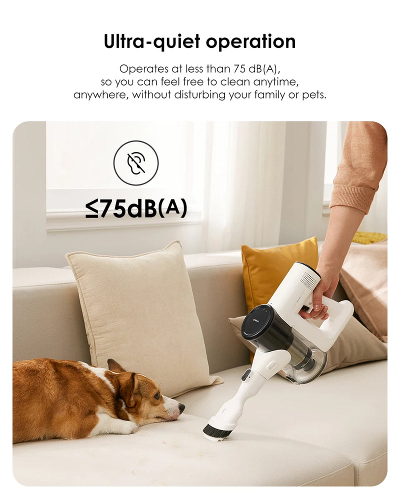 Tineco Pure One Air Cordless Vacuum Cleaner for Home Mop Super Lightweight Wireless Quiet Powerful Suction Cleaning Machine