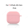 Soft TPU Case For AirPods 4 2024 Silicone Cover For Apple AirPods 4 4th Generation Cases Earphone Protetcive Funda With Hook