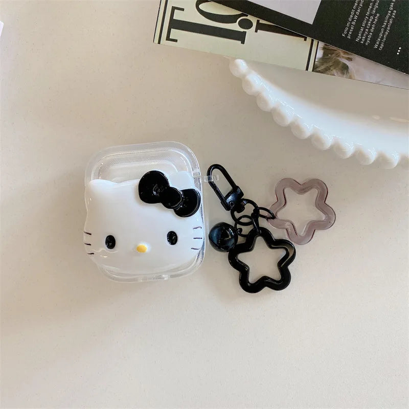 Hello Kitty applies airpods pro2 protective case cartoon 2/3 generation Apple Bluetooth headset charging case protective case