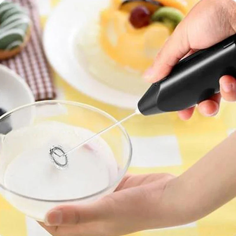 Mini Electric Milk Foamer Blender Wireless Coffee Whisk Mixer Skimer Handheld Egg Beater Cappuccino Frother Mixer for Kitchen