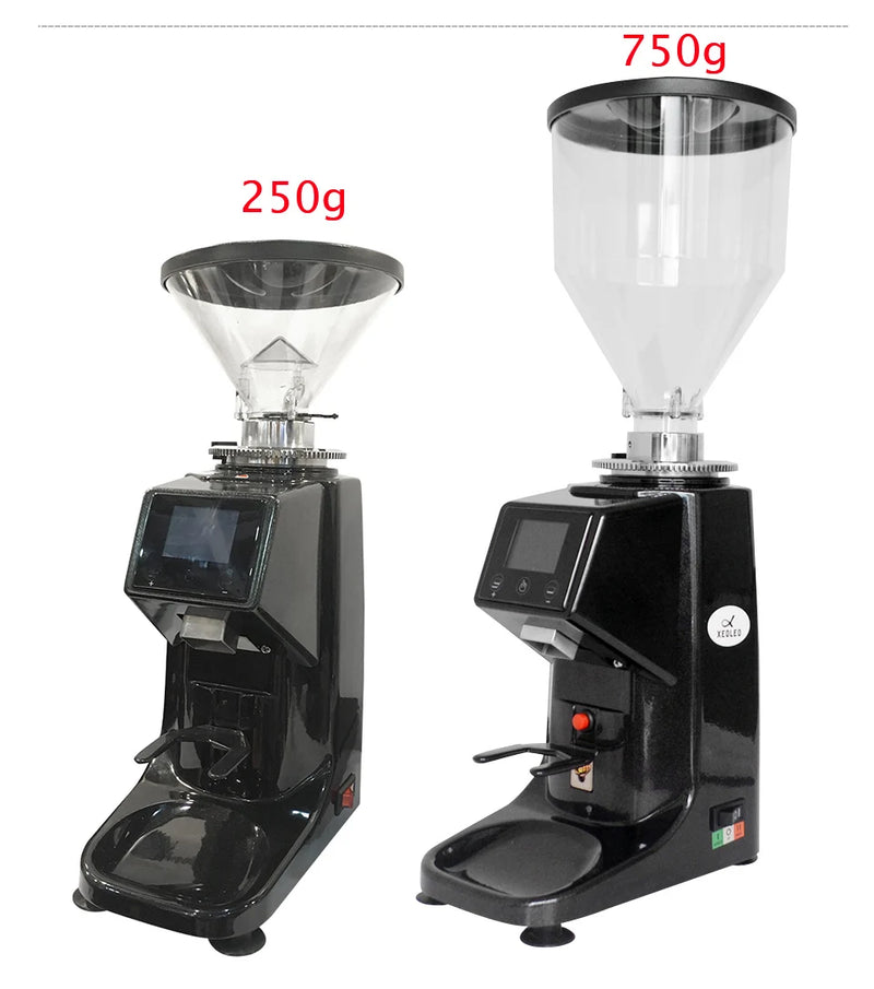 XEOLEO Electric Coffee grinder 200W Espresso coffee grinder Flat whetstone Coffee miller Touch panel Bean crush maker 750g