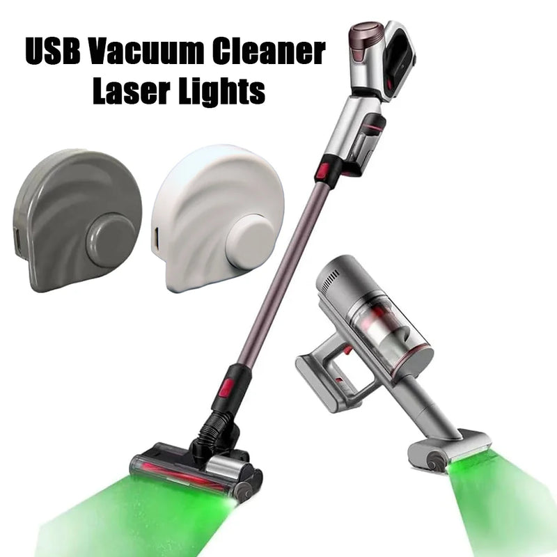 Dust light Green torch Vacuum cleaner Household Universal Dust light Laser light Cleaning and sanitation Pet Hair Vacuum Cleaner