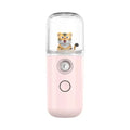 30ml Mini Nano Facial Sprayer USB Nebulizer Face Steamer Beauty Humidifier Portable Face Moisturizing Steamer Skin Care