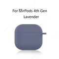 Soft TPU Case For AirPods 4 2024 Silicone Cover For Apple AirPods 4 4th Generation Cases Earphone Protetcive Funda With Hook