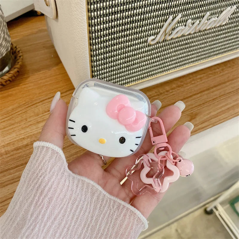 Hello Kitty applies airpods pro2 protective case cartoon 2/3 generation Apple Bluetooth headset charging case protective case