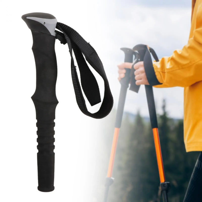 Walking Cane Hand Grip, Nonslip Comfortable Grip Hiking Pole Handle Grip, for Sports Outdoor Activities Rock Climbing Camping