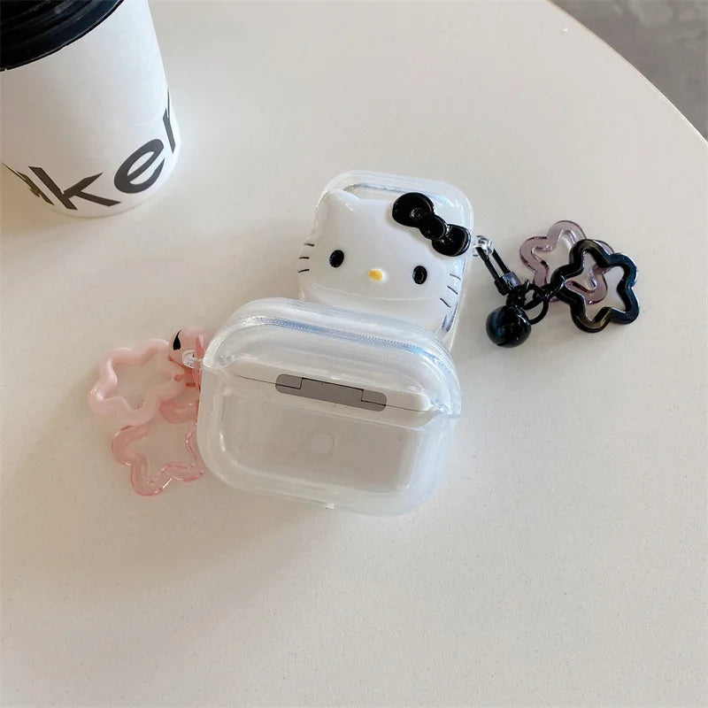 Hello Kitty applies airpods pro2 protective case cartoon 2/3 generation Apple Bluetooth headset charging case protective case